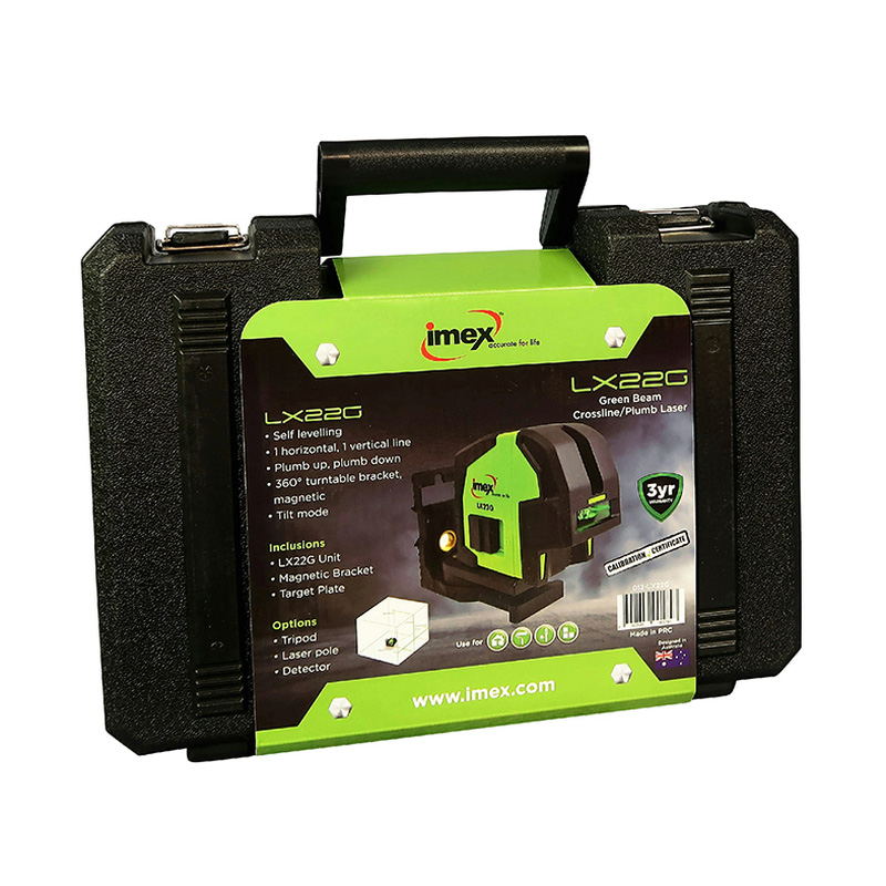 Imex Kruislijnlaser LX22G Groen