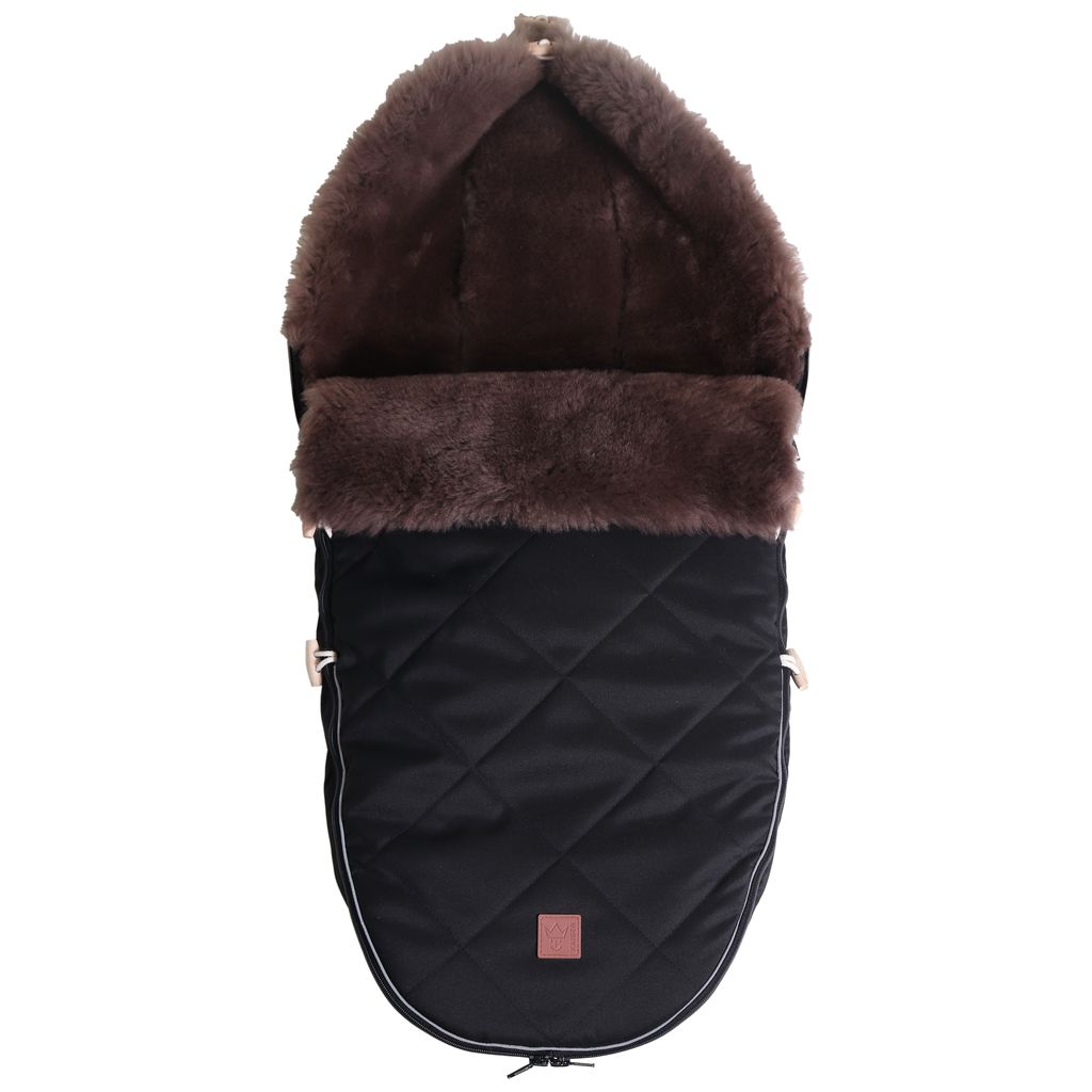 KaiserKaiser   Lammfell Fusssack Toffee black