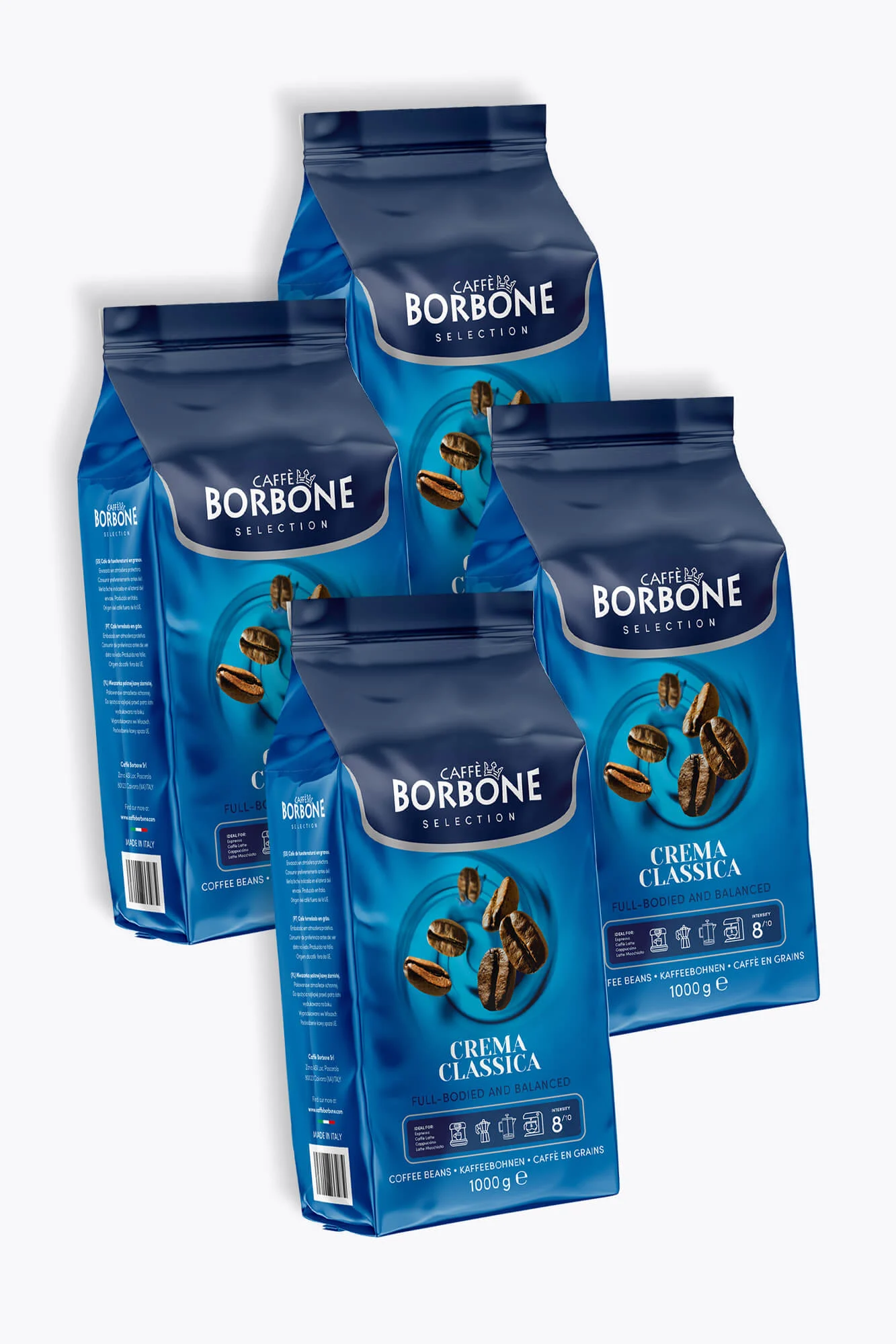 Caffè Borbone Selection Crema Classica Vorteilspaket 4kg