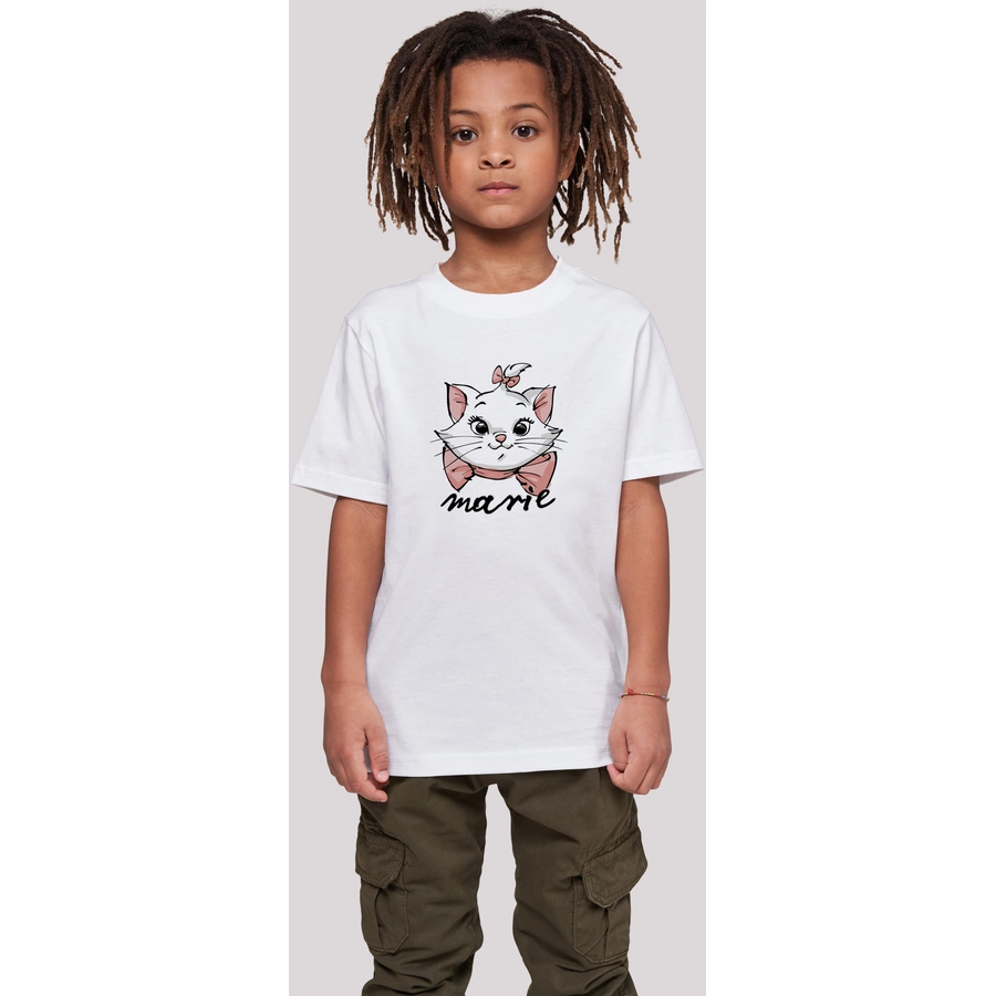 F4NT4STIC T-Shirt  The Aristocats Marie Sketch Face weiß