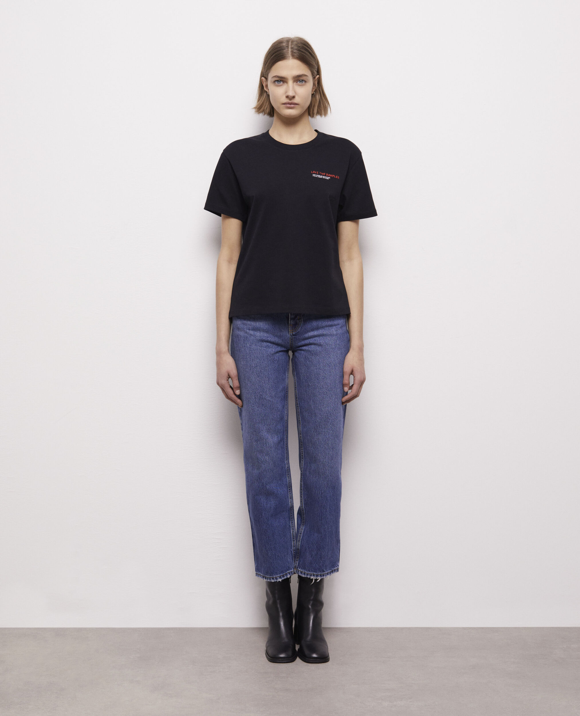 T-shirt I Love Kooples noir