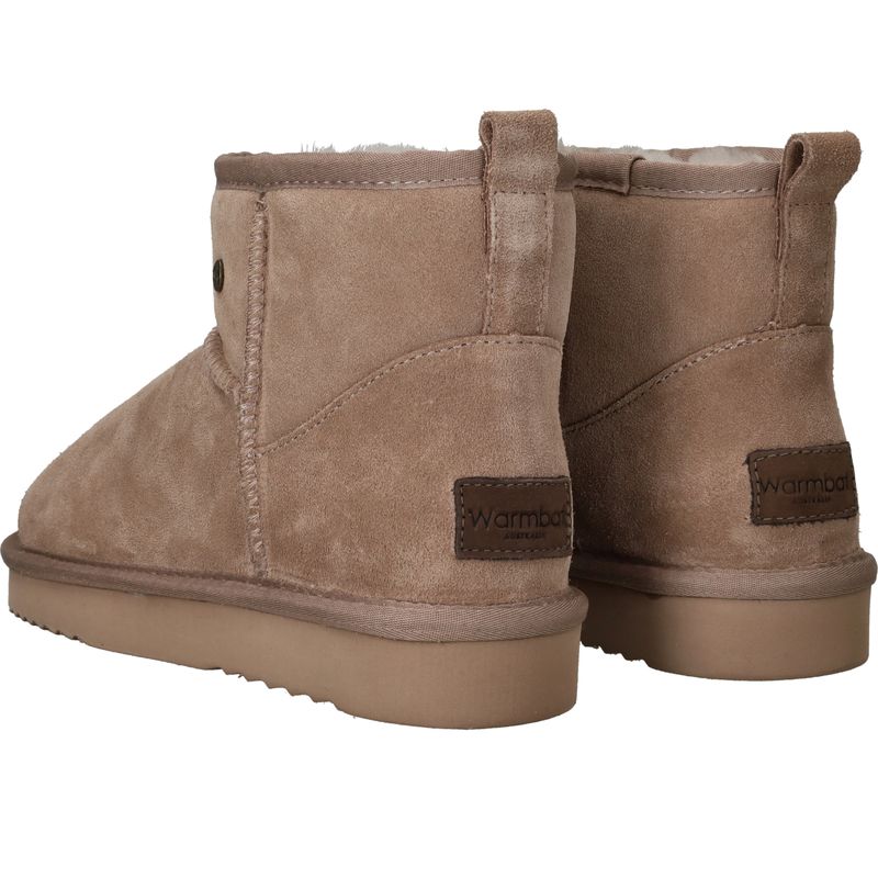 Warmbat Wallaby Boots Taupe Dames