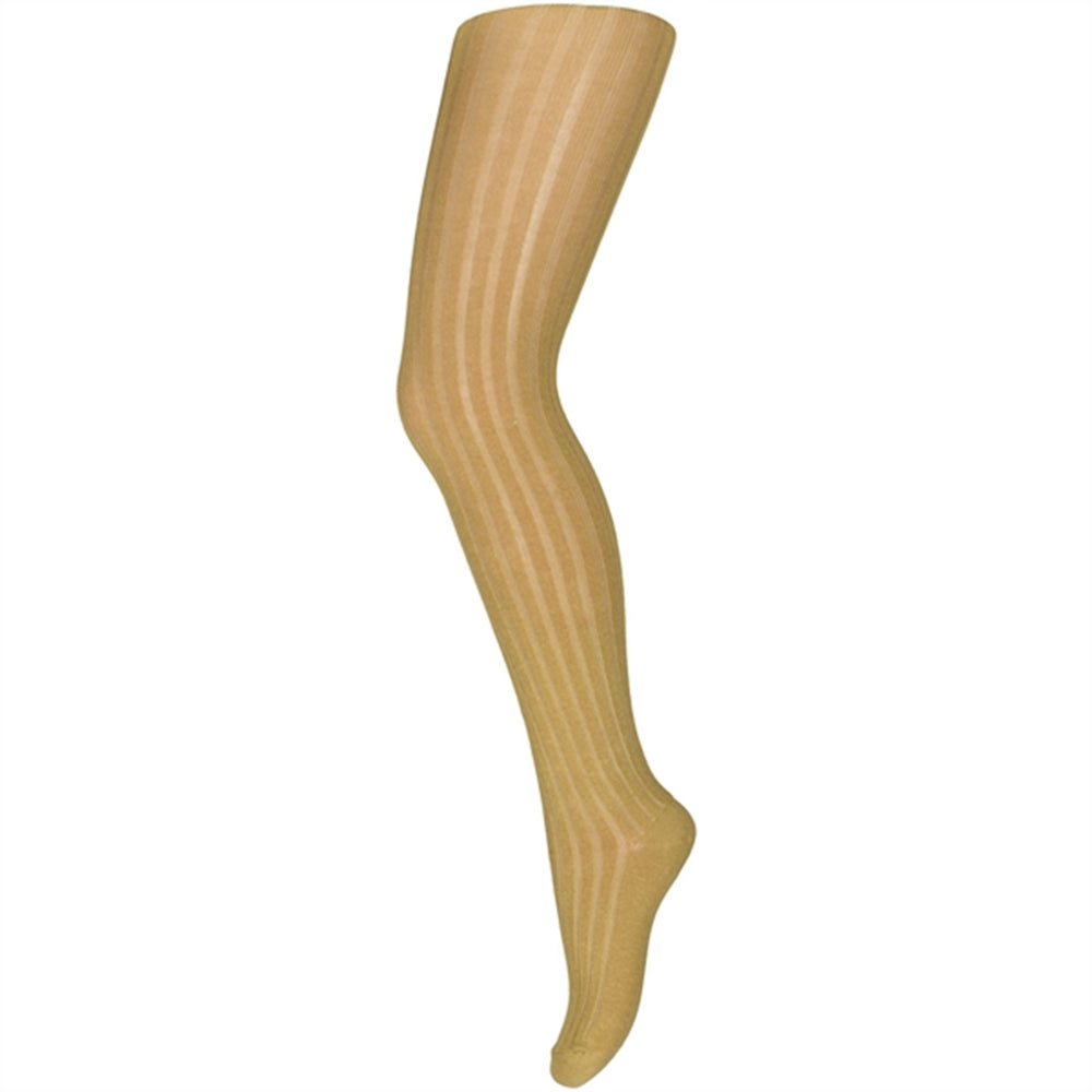 MP 130 Cotton Rib Tights 94 Khaki - Mp Danmark → Luksusbaby.dk