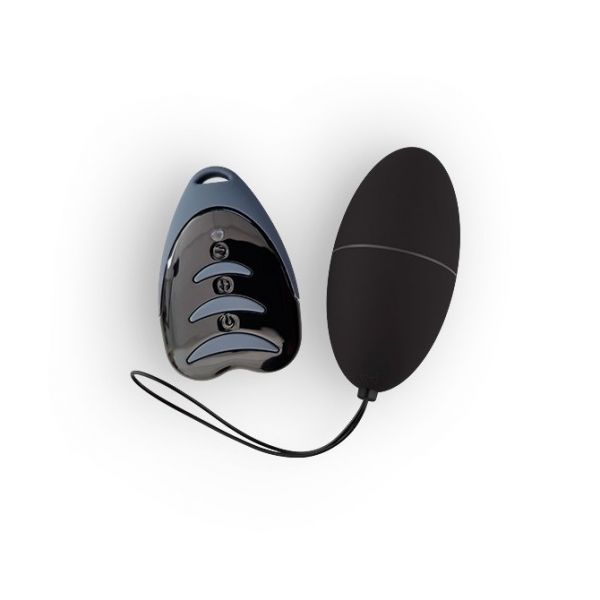 Alive Ovo Vibratório Magic Egg 3.0 com Mini Comando Remoto Preto