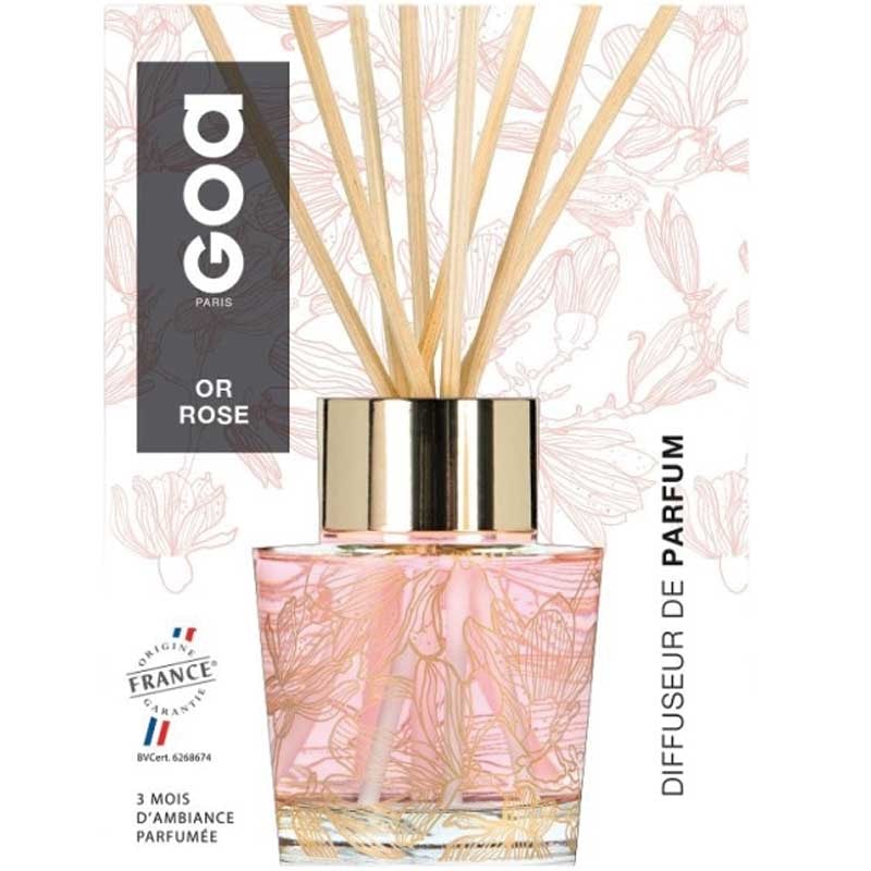 Bouquet parfumé Goatier - Or rose - 200 ml