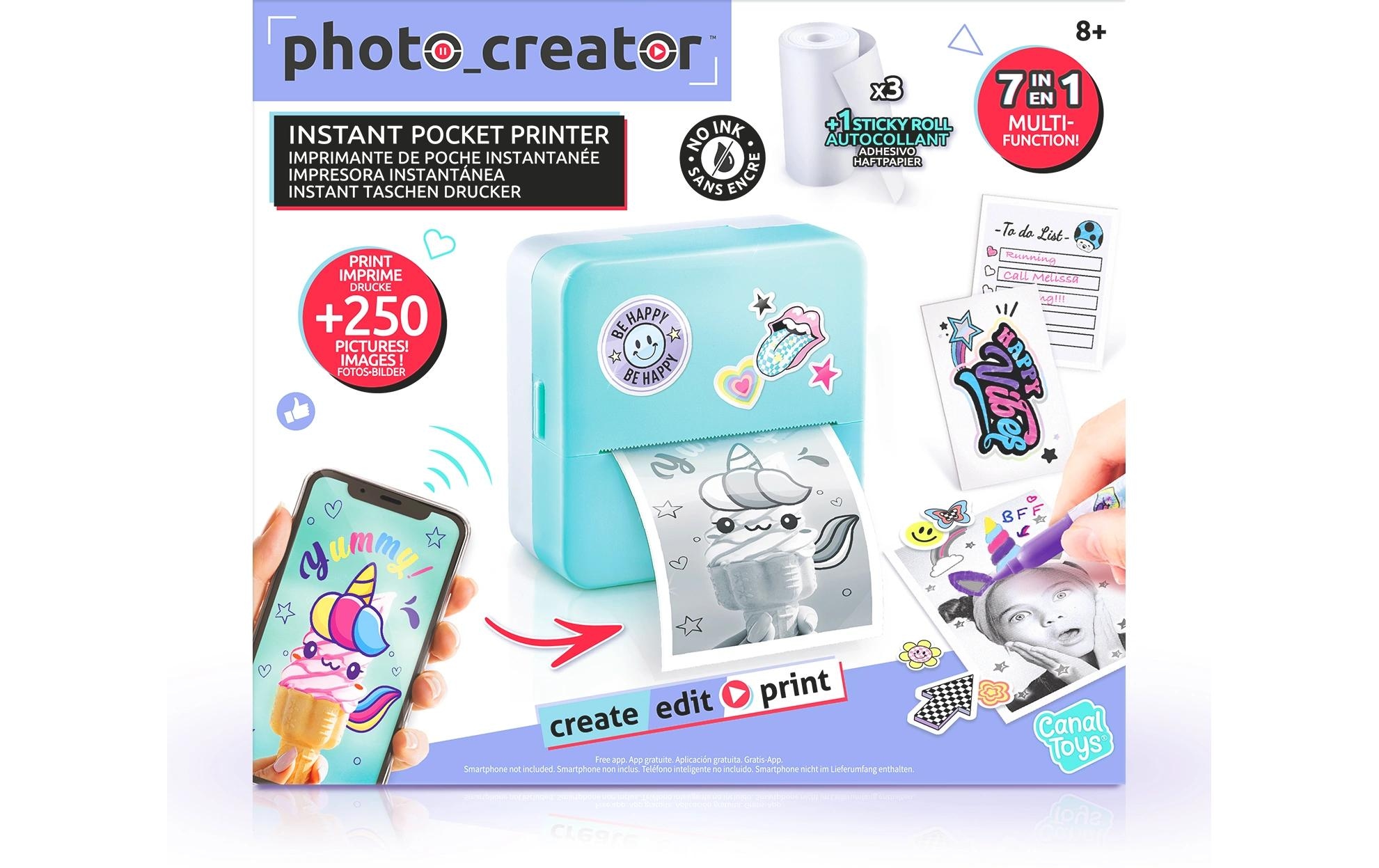 Kreativset »Canal Toys Instant Pocket Printer«