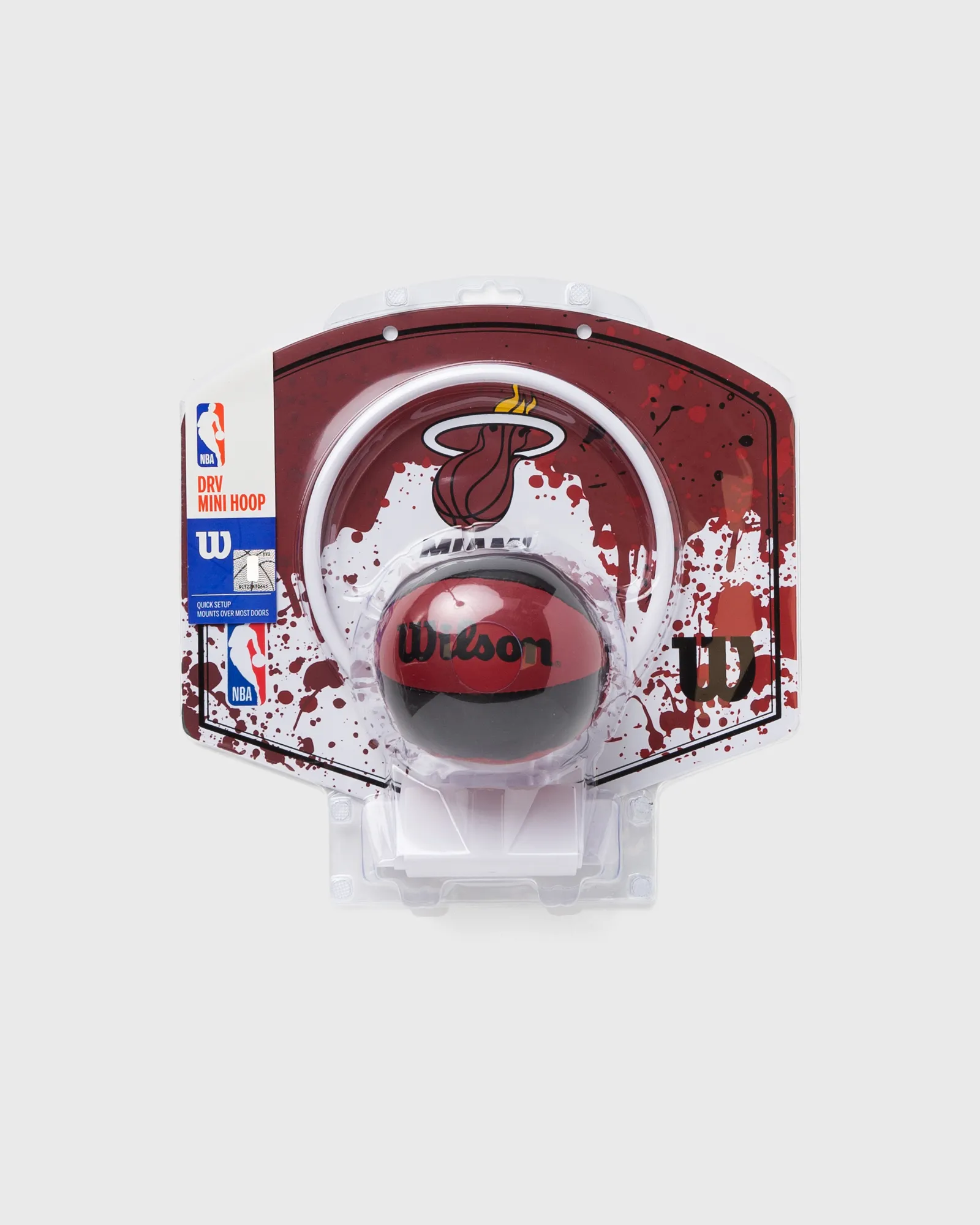 WILSON NBA TEAM MINI HOOP MIAMI HEAT