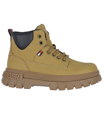 Tommy Hilfiger Stiefel - Lace-Up - Ochre