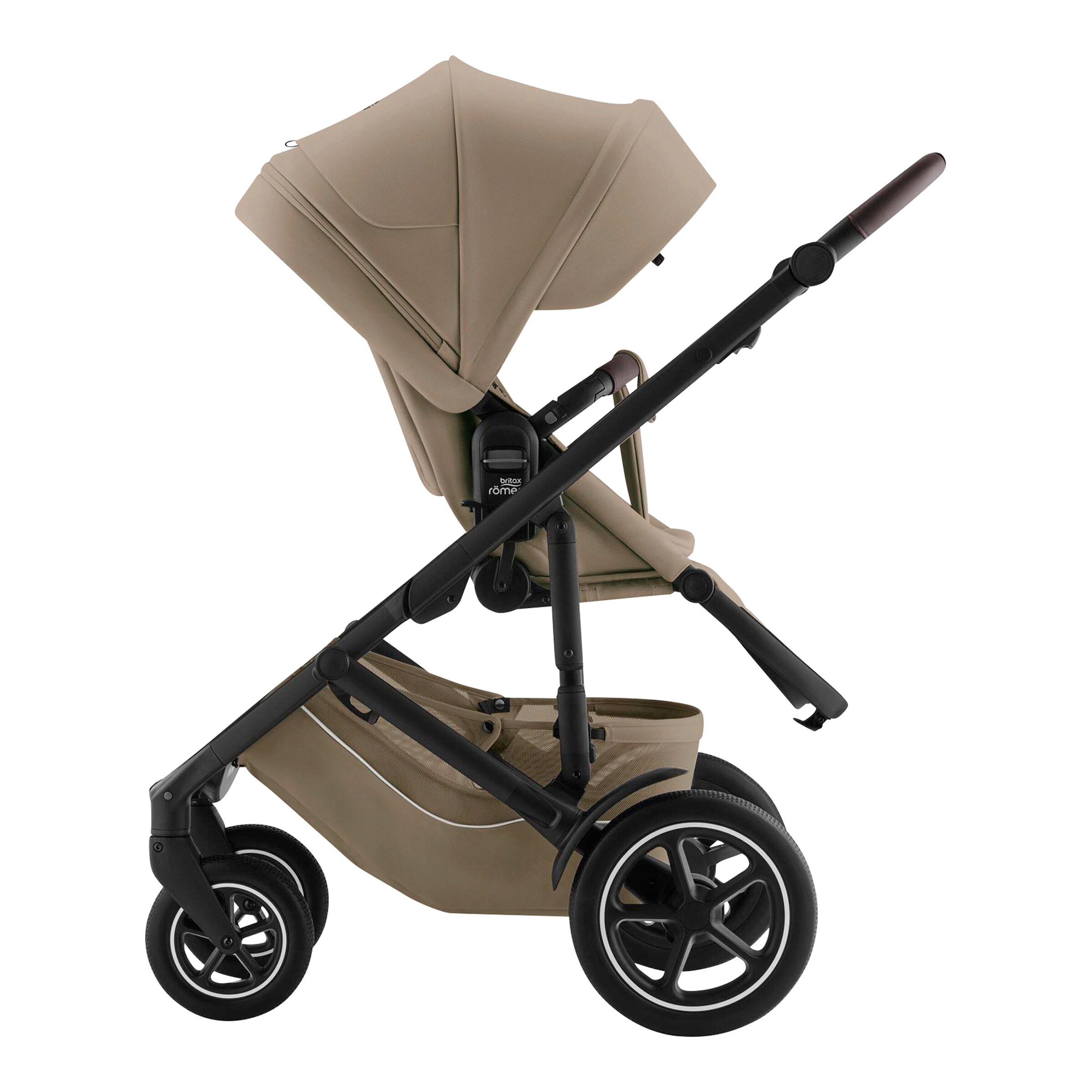 Britax Römer - Britax Römer Diamond Kombikinderwagen SMILE 5Z LUX Trio-Set inkl. Babyschale BABY-SAFE PRO i-SIZE warm caramel