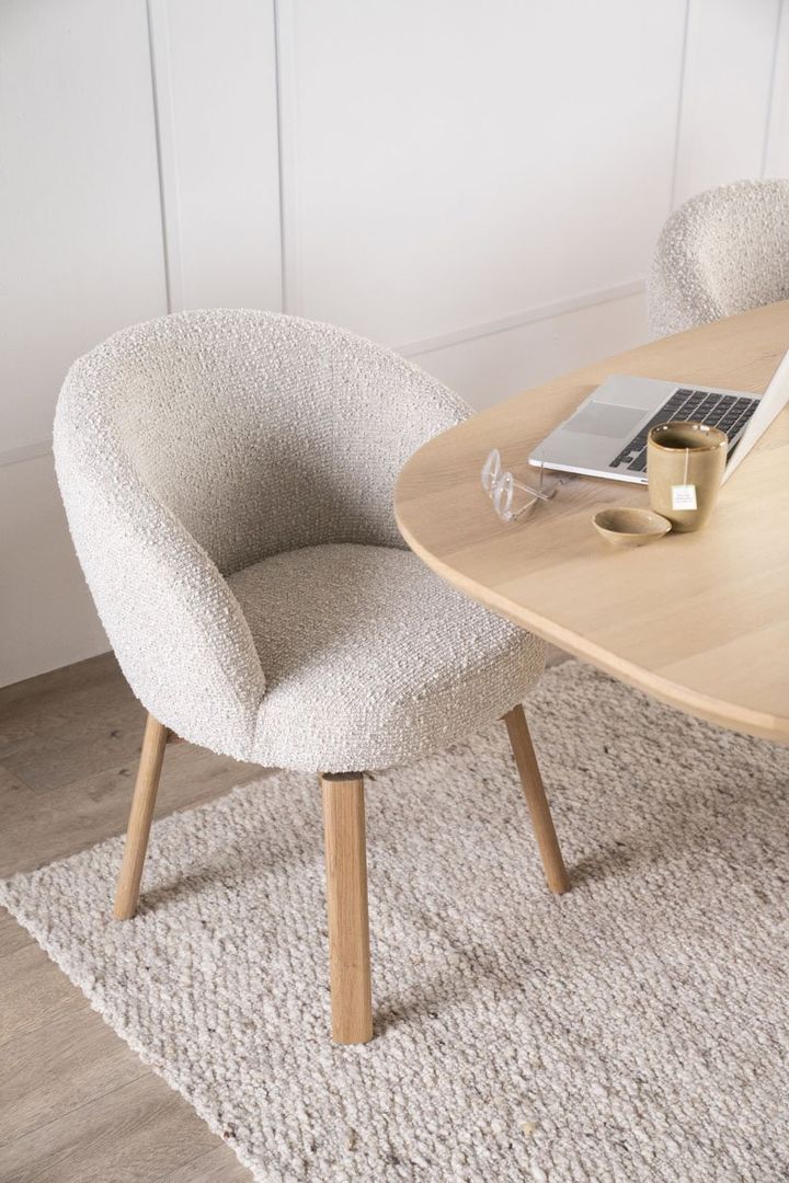Eetkamerstoel Livia Beige van Eleonora