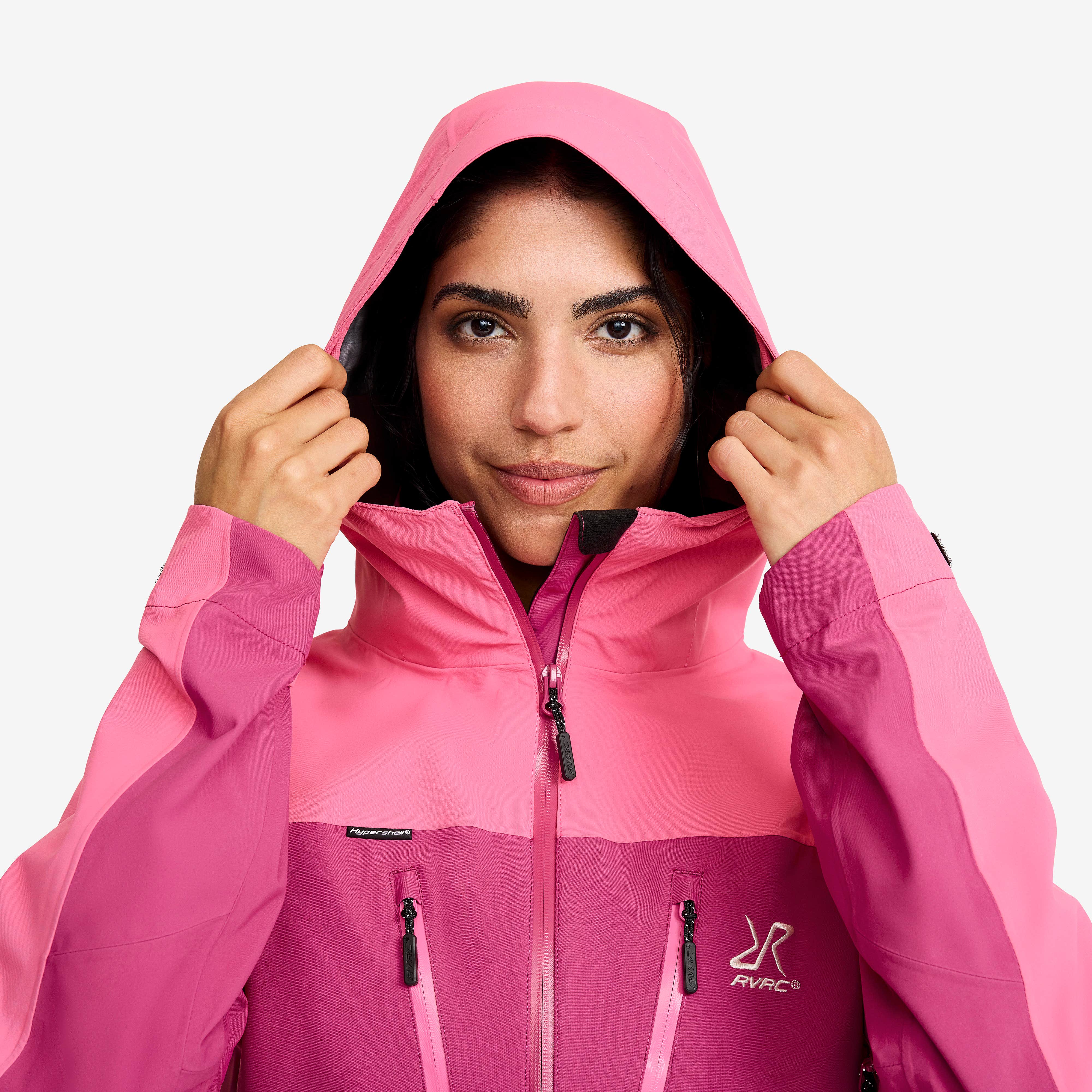 Silence Proshell 3L Jacket Dame Ibis Rose/Baton Rouge