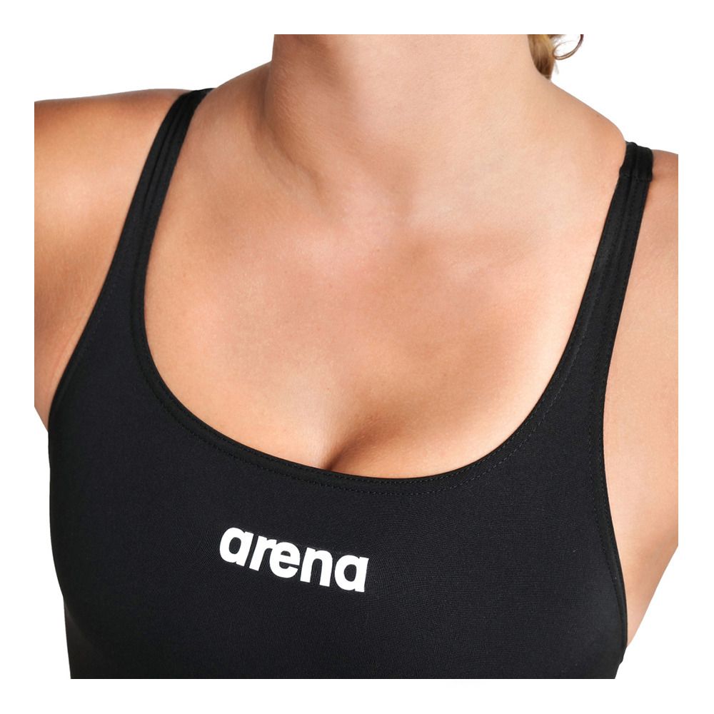 Arena TEAM - Maillot de bain 1 pièce Femme black/white