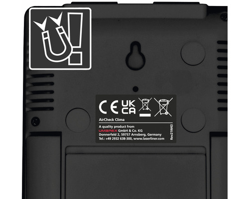 Digitale hygrometer Laserliner AirCheck Clima