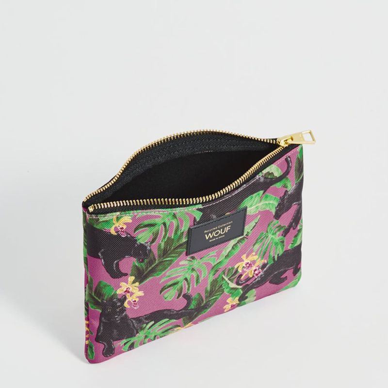 Pochette large 21 cm Rose Yucata
