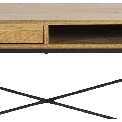 Seaford skrivebord - Egetræslook