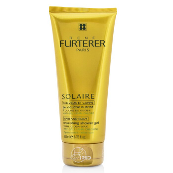 Rene Furterer Rene Furterer Solaire Gel de Duș Nutritiv cu Cearã de Jojoba (Pãr și Corp) 200ml/6.76oz