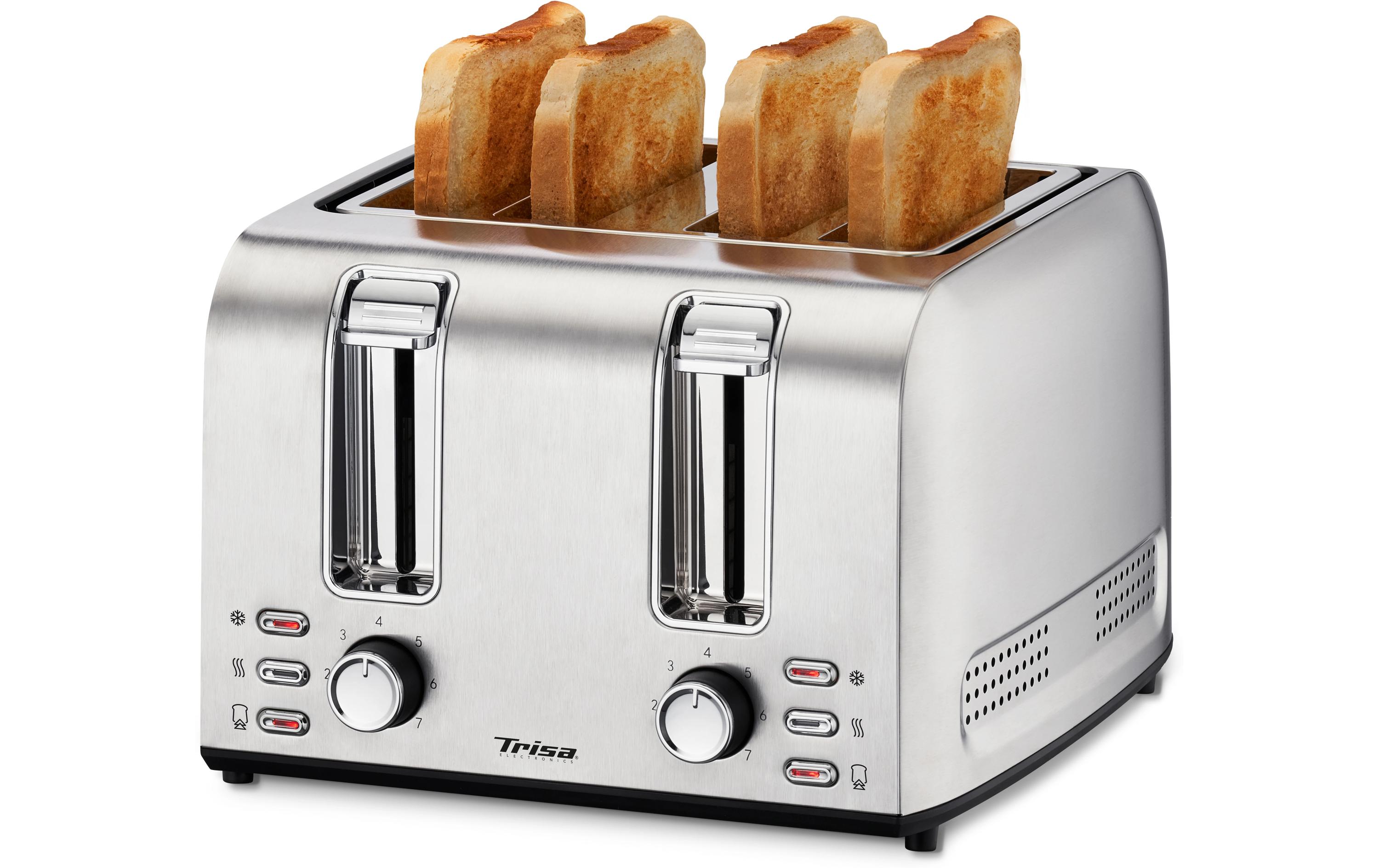 Toaster Toast 4 All EdelstahlEdelstahltoaster