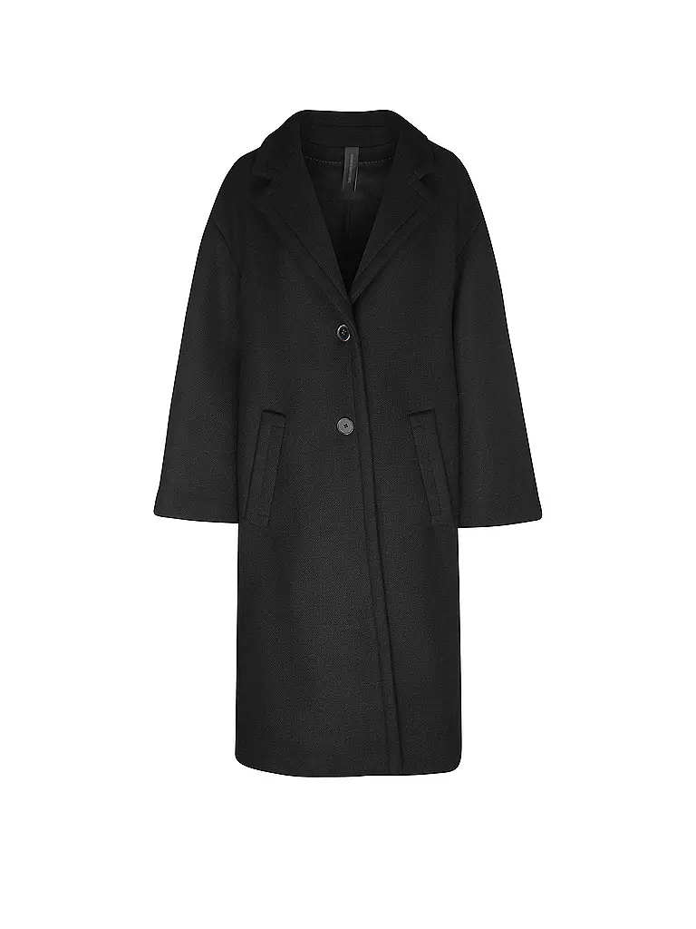 DRYKORN Wollmantel schwarz