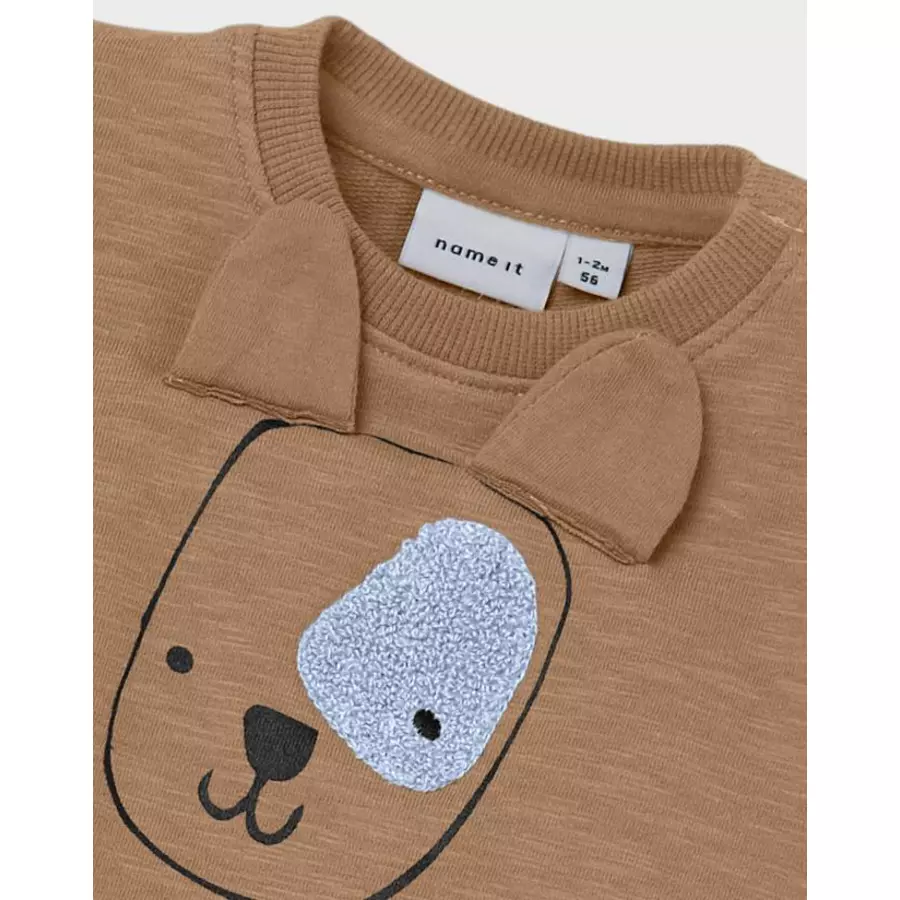 name it Sweatshirt Nbmbenjamin Tigers Eye