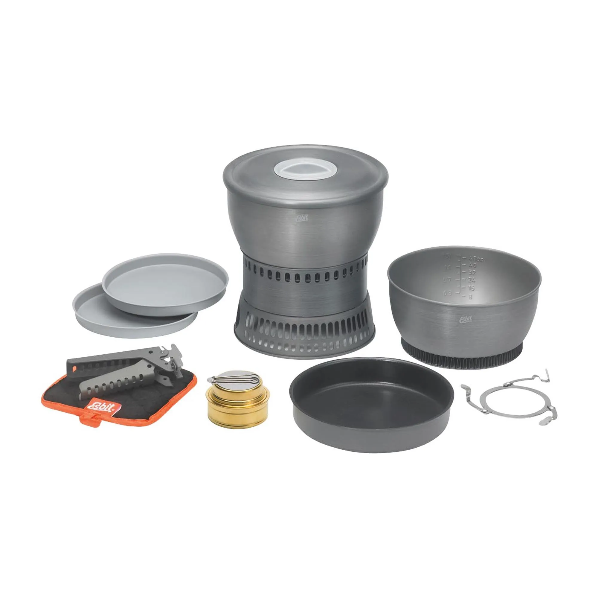 Esbit -  Spiritus Kochset Aluminium hartanodisiert