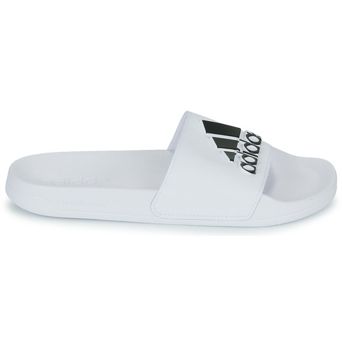 adidas Performance - ADILETTE SHOWER - Blanc / Noir