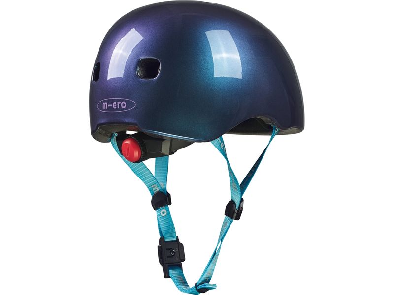 Micro Mobility Helm Neochrome Blau, M Fahrradhelm für Kinder