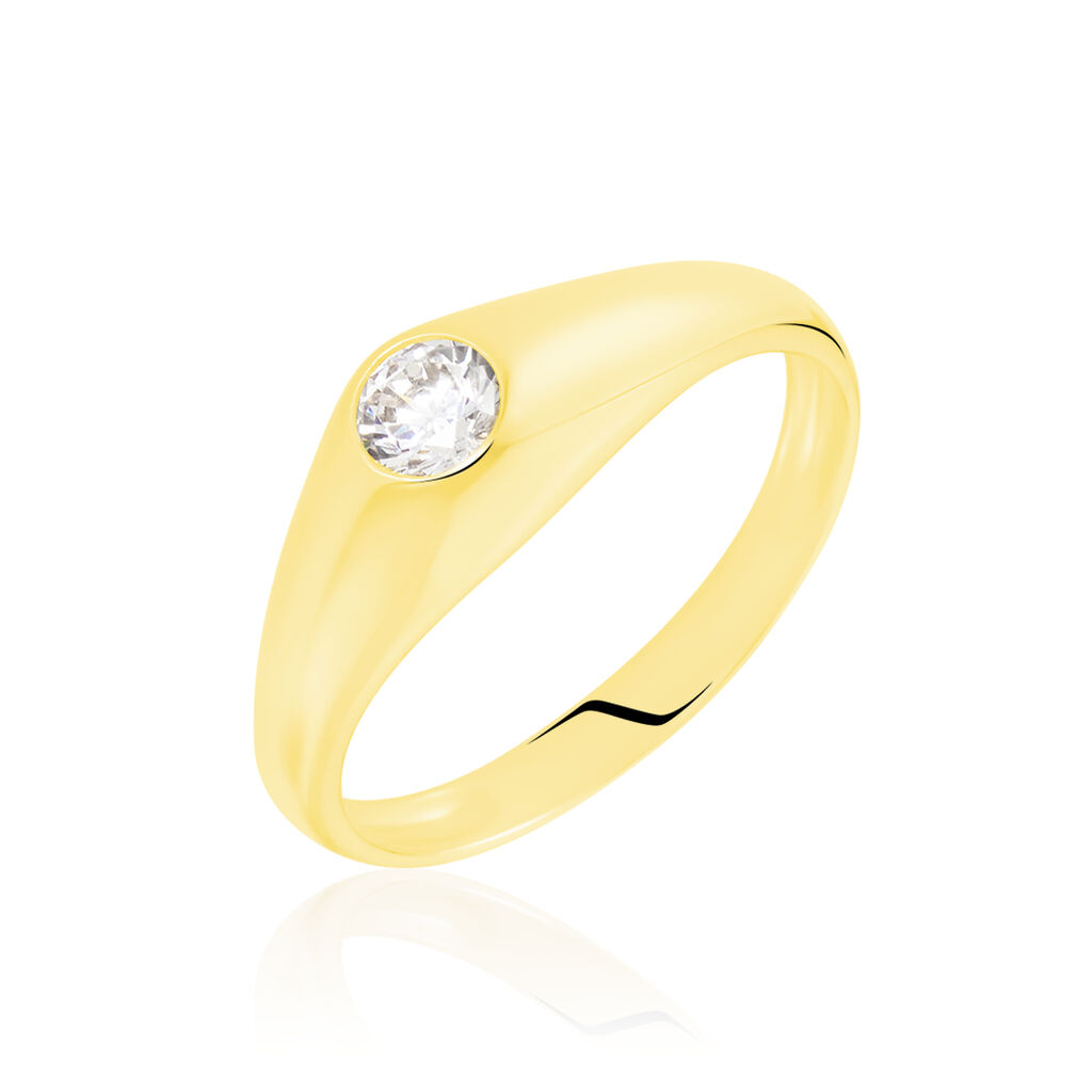 Chevaliere Or Jaune maxime Oxyde