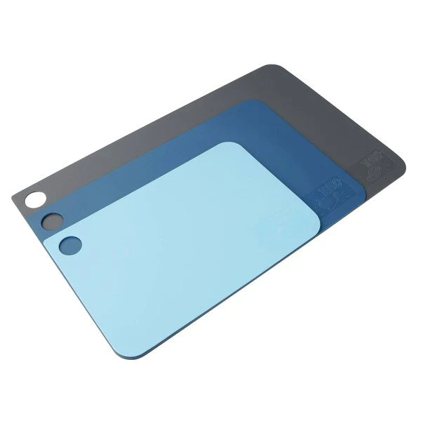 Lot de 3 planches à découper en plastique de tailles différentes Core