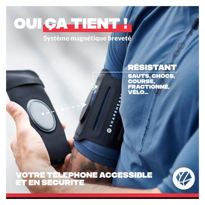 Shapeheart - Brassard téléphone sport (Téléphone 2XL)