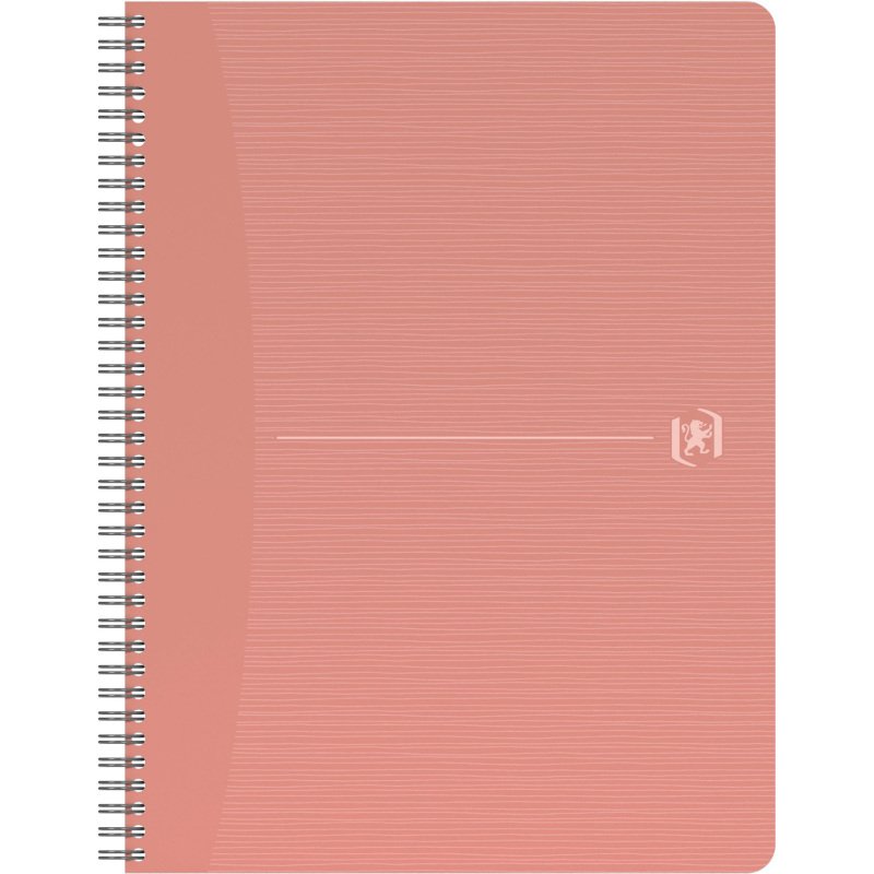 Cahier spirale Oxford My Rec'up recyclé A4 21 x 29,7 cm - 5 x 5 - 180 pages