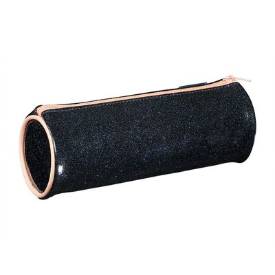 Trousse ronde Starlight - 1 compartiment - noir - Viquel