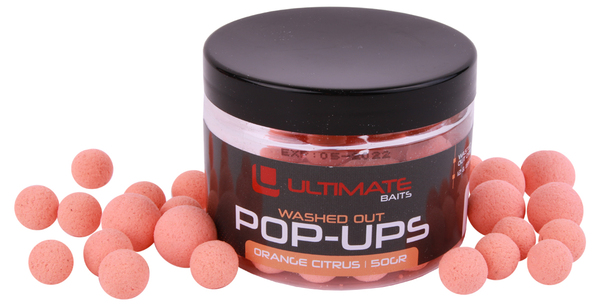Ultimate Baits Washed Out Pop Ups 12 15mm