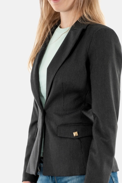 blousons et vestes morgan 232-vesky.f gris anthracite
