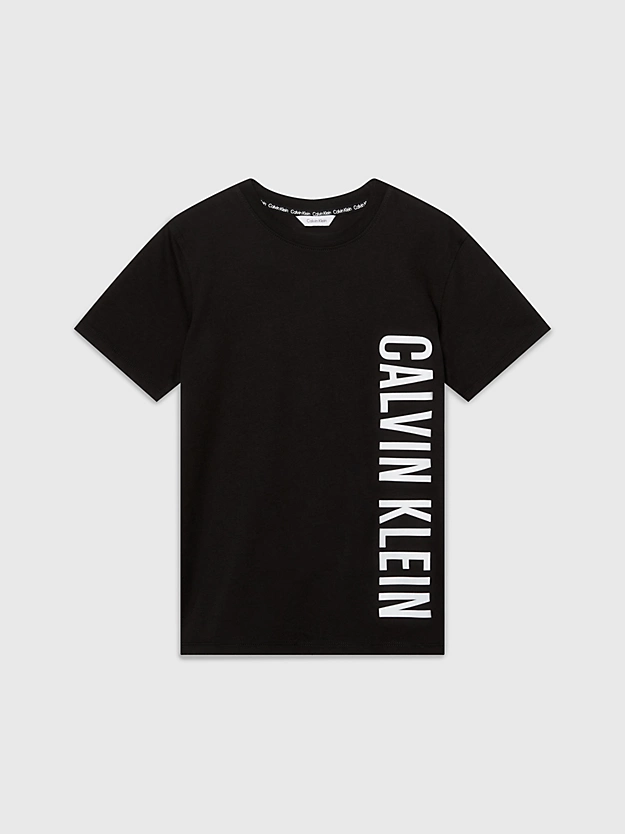 Camiseta infantil com logo de praia - Poder Intenso