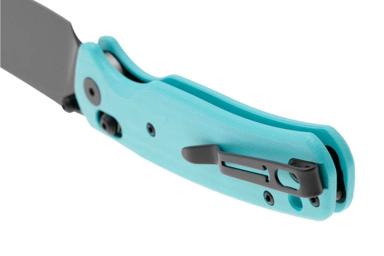 Bestechman Cicada's Wing BMK06J Coated 10Cr15MoV, Blue G10, zakmes
