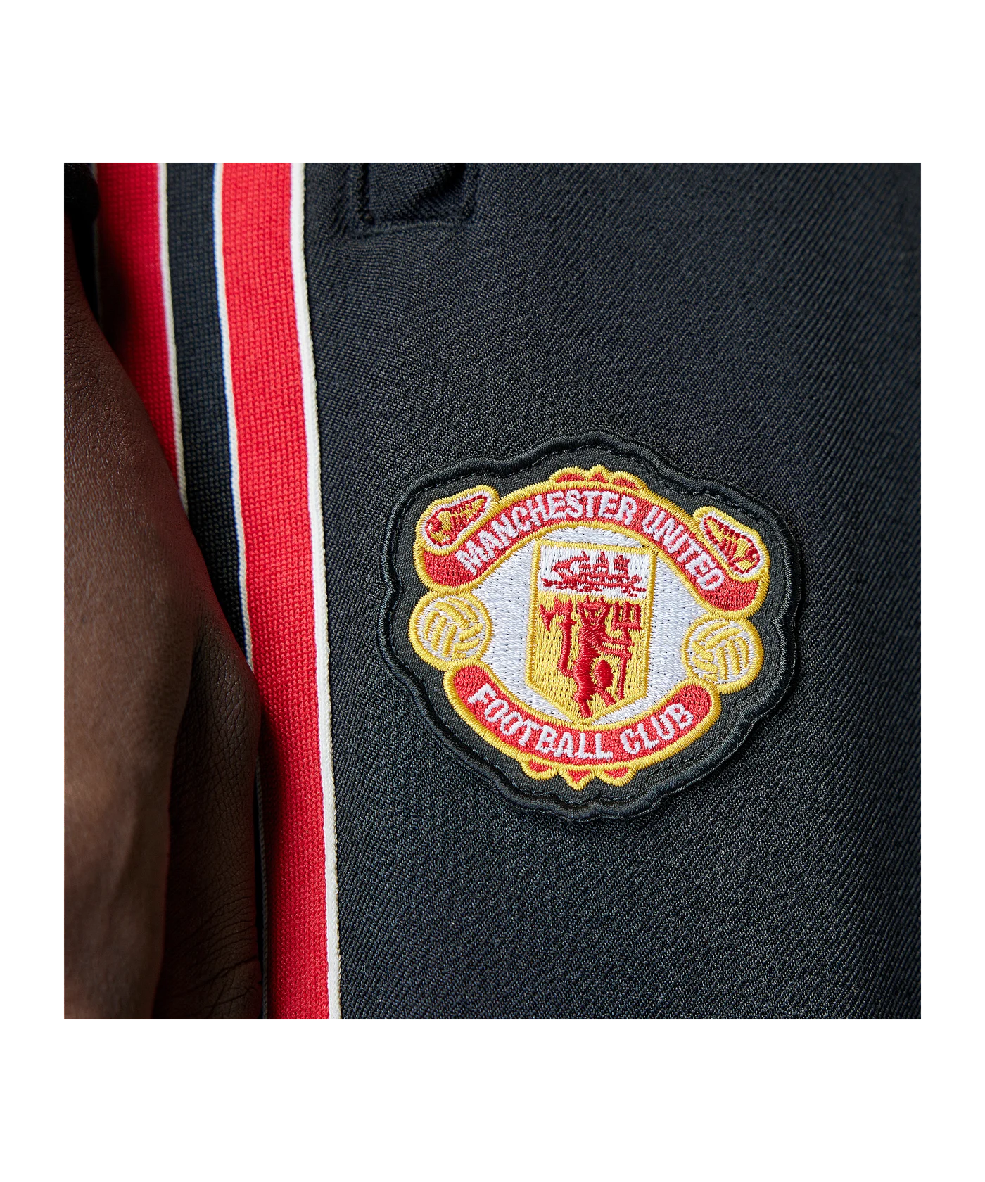 adidas Manchester United Trainingshose Schwarz