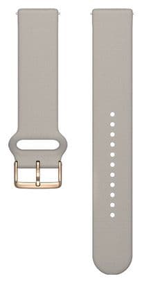 Bracelet en Silicone Polar 20 mm Beige Greige Sand