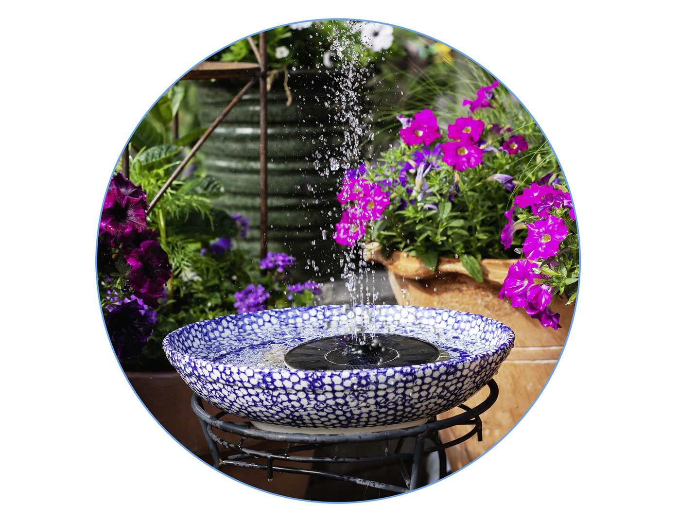 Solar-Springbrunnen-Set