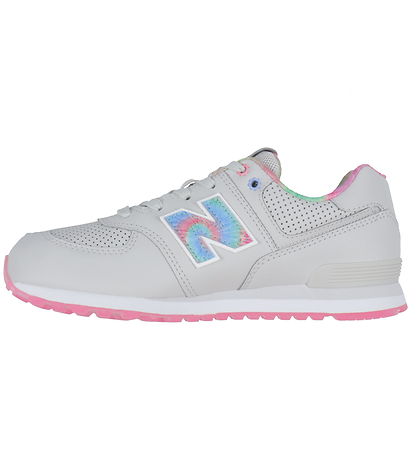 New Balance Schuhe - 574 - Grey Materie/Signal Pink