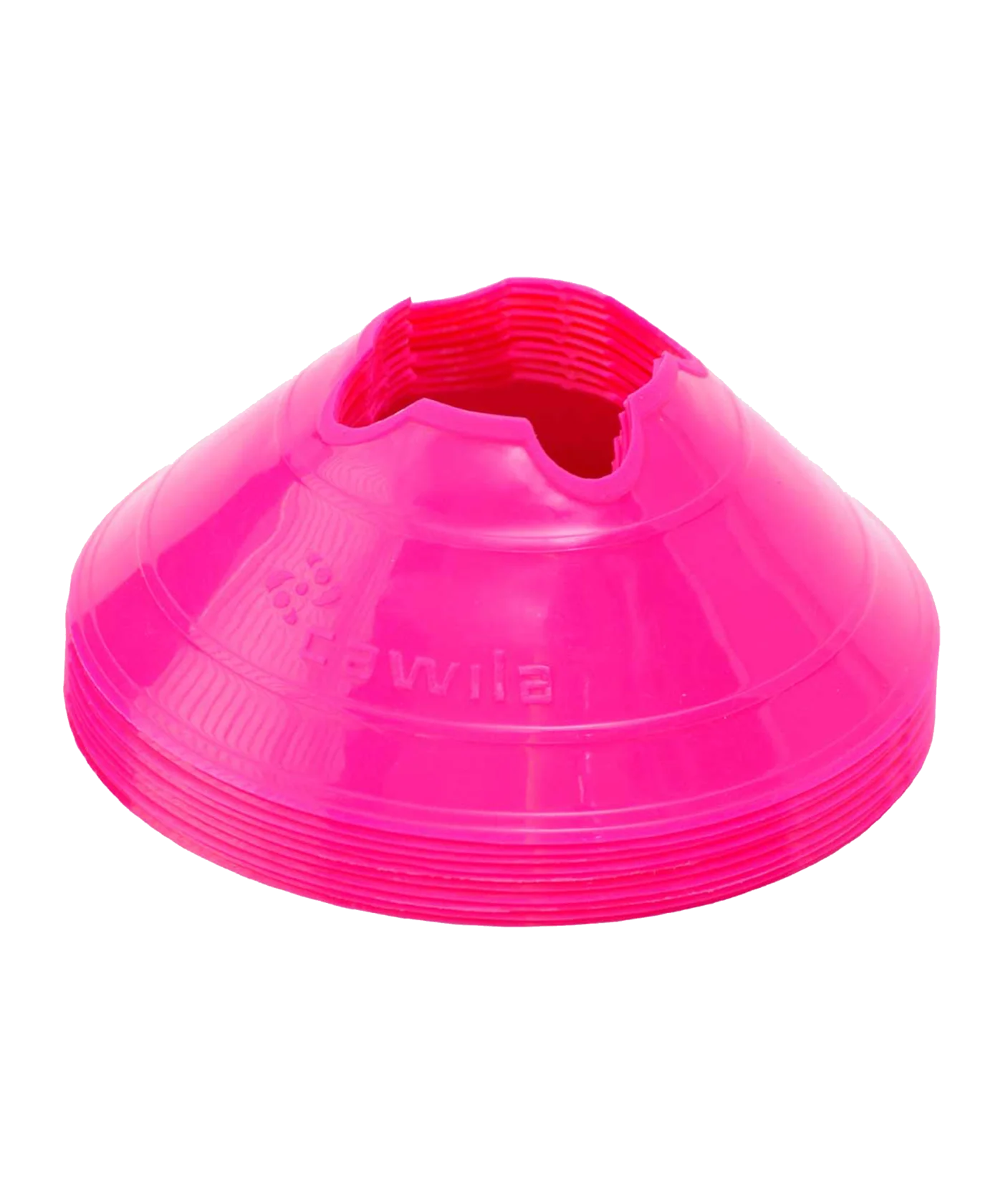 Cawila Markierungshauben M | 10er Set | Durchmesser 20cm, Höhe 6cm | pink