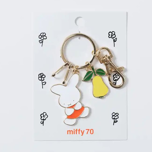fab.JAPAN - Nijntje 70e NIINTJE sleutelhanger