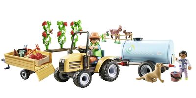 Playmobil 71442 Country Byggesett Traktor med Tilhenger