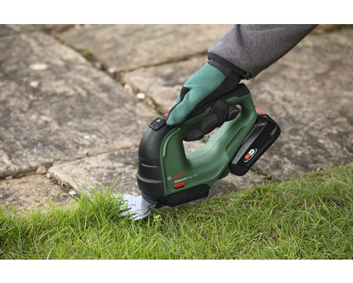 BOSCH AdvancedShear 18 accu gras- en buxusschaar (accu en lader niet inbegrepen), mesafstand 8 mm
