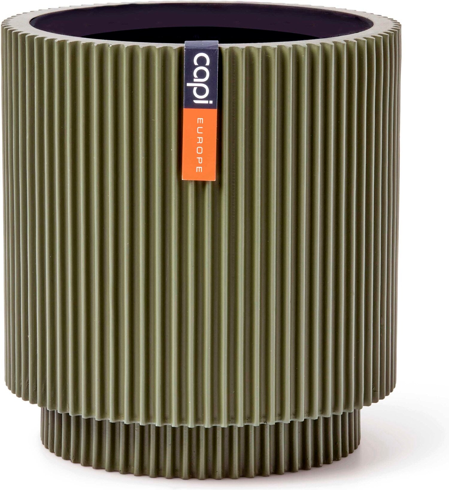 Capi Europe bloempot Groove groen D 22,6 H 24,9 cm