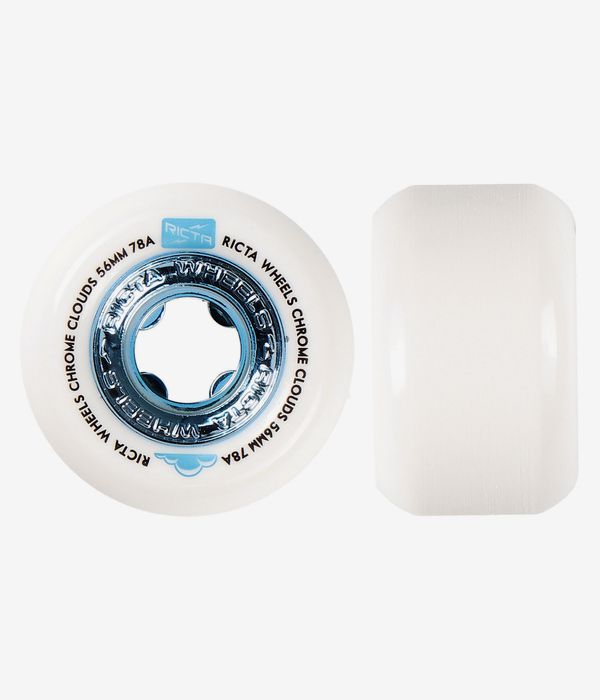 Ricta Chrome Clouds Rollen (blue white) 56mm 4er Pack 78A