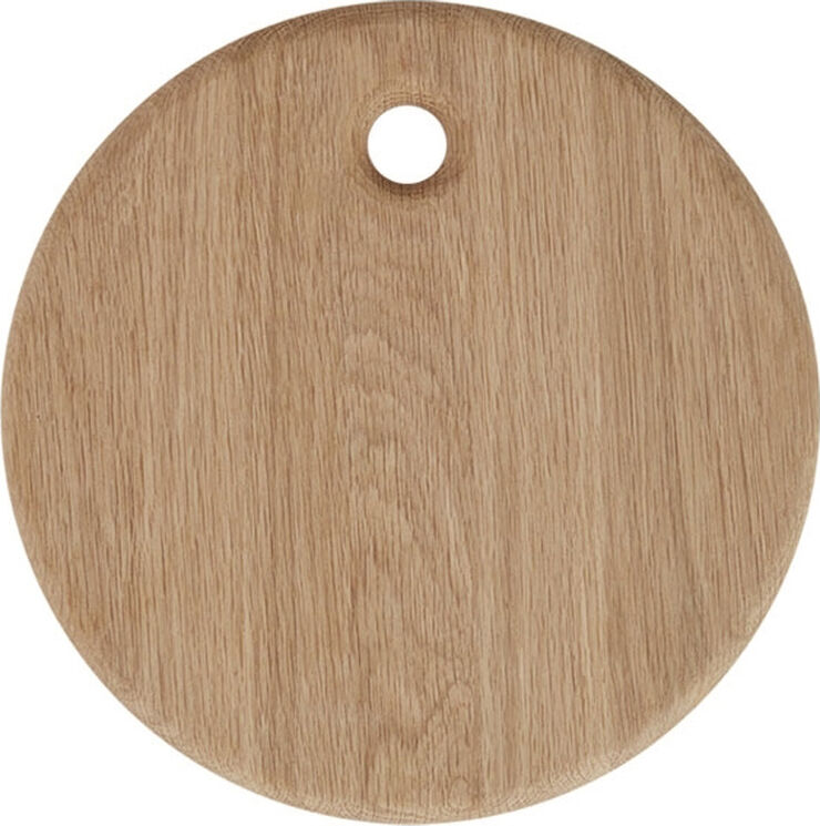 OYOY Living Design Yumi Cutting Board, Round Natur
