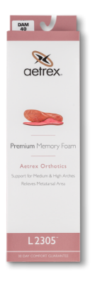 aetrex L2305W Premium Pelotte