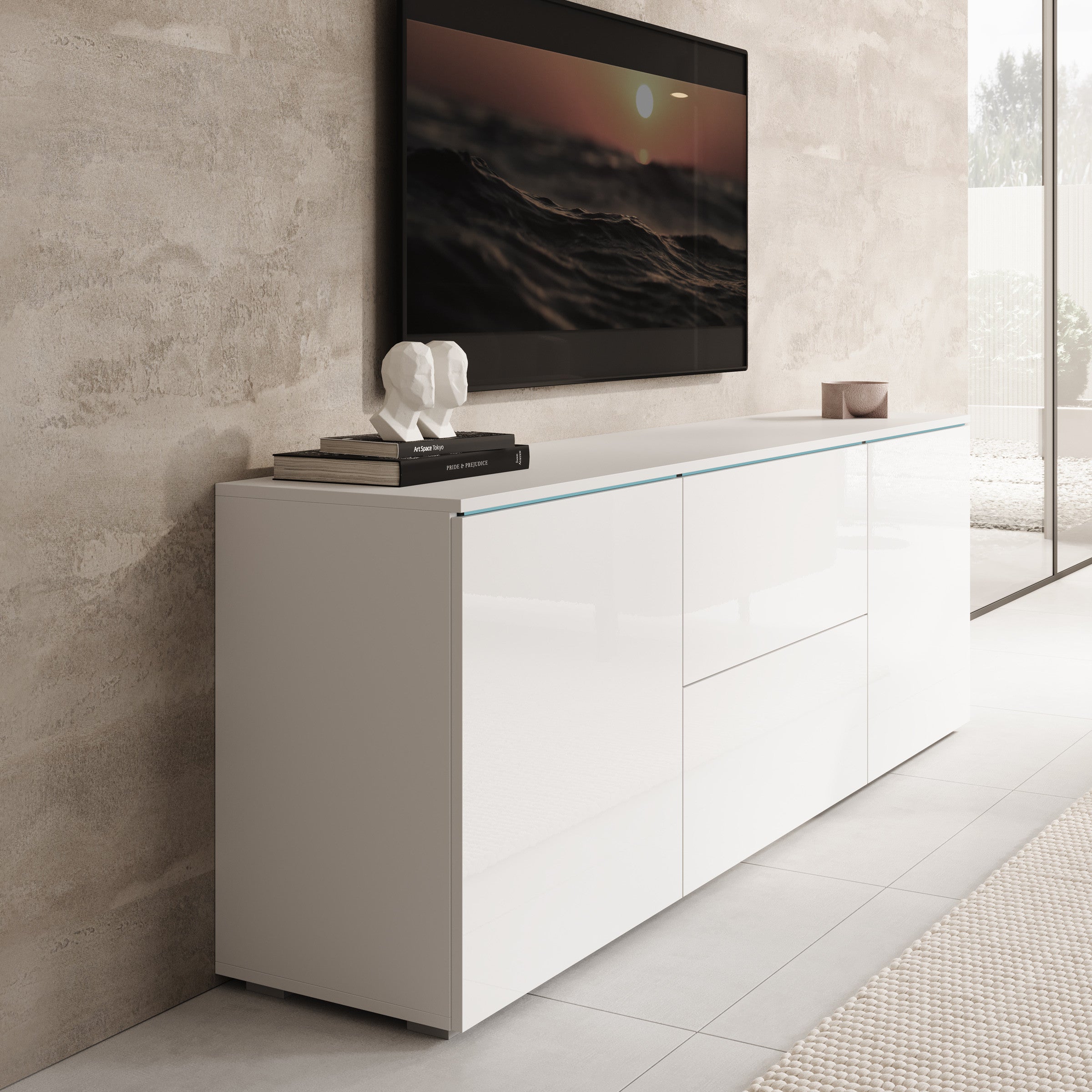Vico - TV-Meubel - Wit