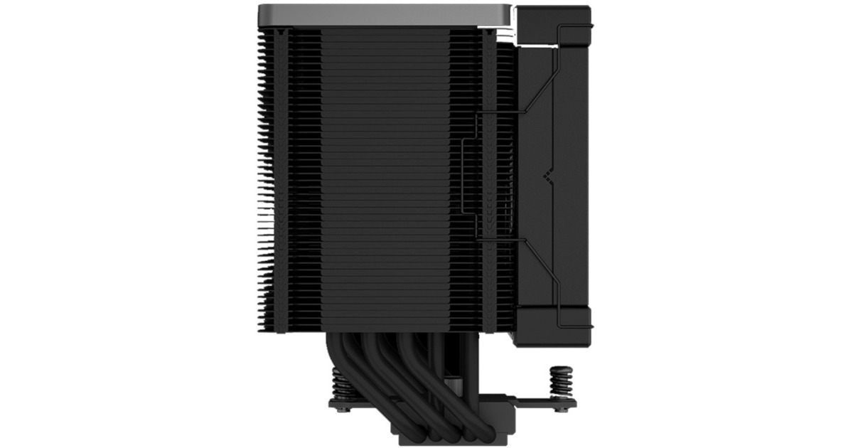 DeepCoolAK500 Zero Dark CPU-koeler  (Zwart, 4-pin PWM fan-connector)