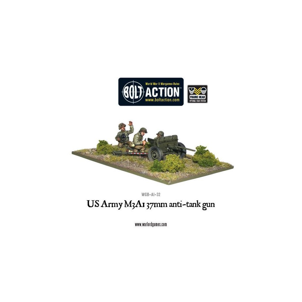 Bolt Action - US Army 37mm Anti-tank Gun